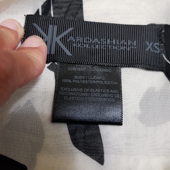 Vintage Kardashian Kollection Bowtie Blouse - Picture 6 of 6